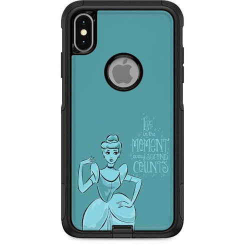 Disney Princess Cinderella Live in the Moment Art Otterbox Commuter iPhone Skin