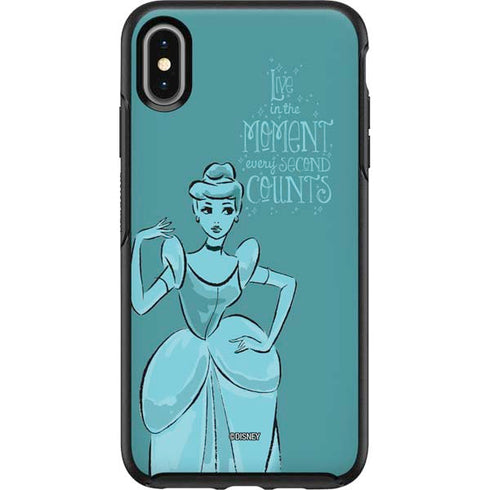 Disney Princess Cinderella Live in the Moment Art Otterbox Symmetry iPhone Skin