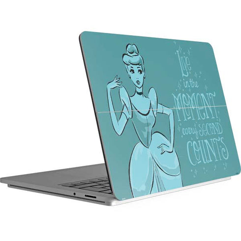 Disney Princess Cinderella Live in the Moment Art Surface Laptop Studio Skin