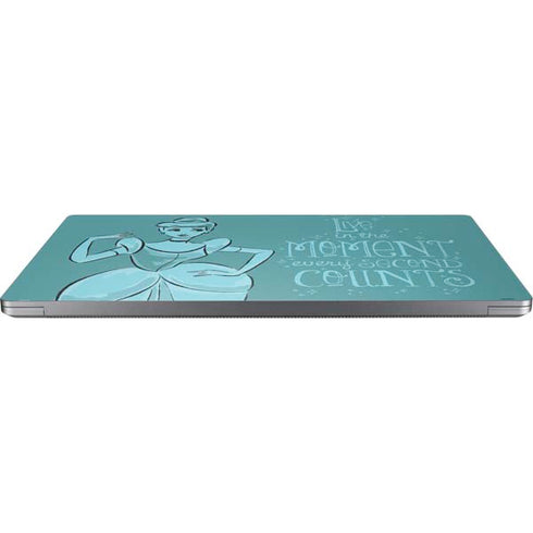 Disney Princess Cinderella Live in the Moment Art Universal Laptop 11in (8.8 x 6.2in) Skin