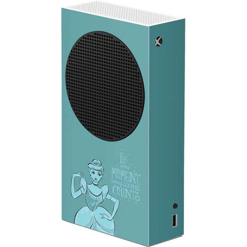 Disney Princess Cinderella Live in the Moment Art Xbox Series S Console Skin