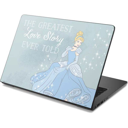Disney Cinderella Greatest Love Story Ever Told Dell Chromebook Skin