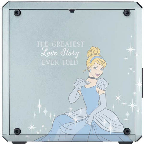 Disney Cinderella Greatest Love Story Ever Told Cooler Master MasterBox Q300L Mini Tower Skin