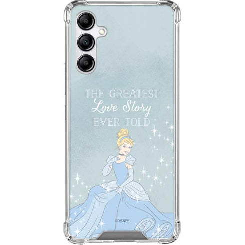 Disney Cinderella Greatest Love Story Ever Told Galaxy A15 5G Clear Case