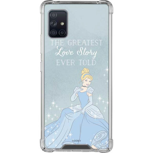 Disney Cinderella Greatest Love Story Ever Told Galaxy A51 5G Clear Case
