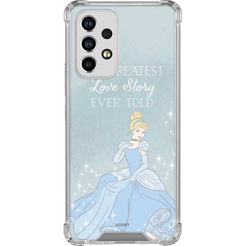 Disney Cinderella Greatest Love Story Ever Told Galaxy A53 5G Clear Case