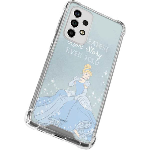 Disney Cinderella Greatest Love Story Ever Told Galaxy A53 5G Clear Case