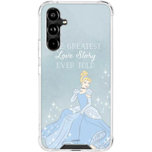 Disney Cinderella Greatest Love Story Ever Told Galaxy A54 5G Clear Case