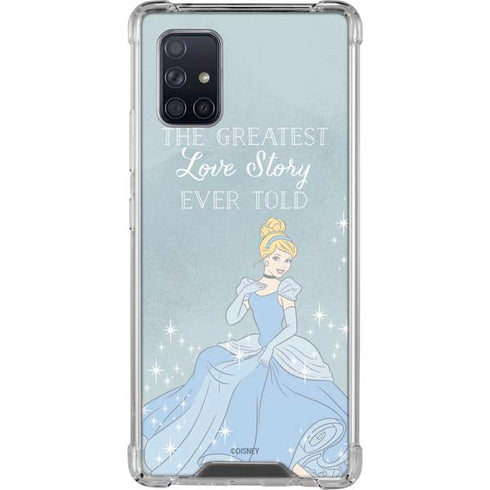 Disney Cinderella Greatest Love Story Ever Told Galaxy A71 5G Clear Case