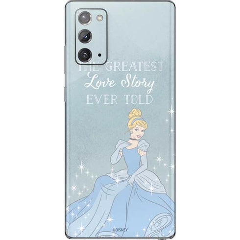 Disney Cinderella Greatest Love Story Ever Told Galaxy Note20 5G Skin
