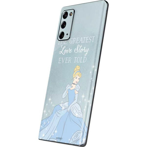 Disney Cinderella Greatest Love Story Ever Told Galaxy Note20 5G Skin