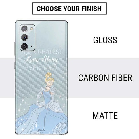 Disney Cinderella Greatest Love Story Ever Told Galaxy Note20 5G Skin