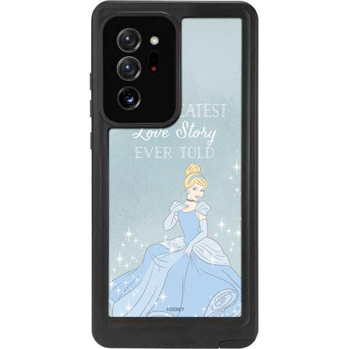 Disney Cinderella Greatest Love Story Ever Told Galaxy Note20 Ultra 5G Waterproof Case