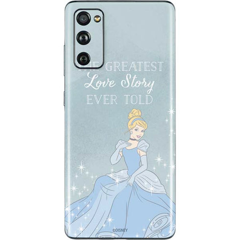 Disney Cinderella Greatest Love Story Ever Told Galaxy S20 Fan Edition Skin