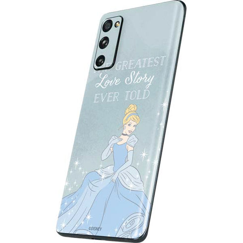 Disney Cinderella Greatest Love Story Ever Told Galaxy S20 Fan Edition Skin