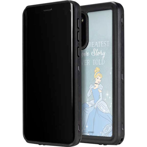 Disney Cinderella Greatest Love Story Ever Told Galaxy S20 Waterproof Case