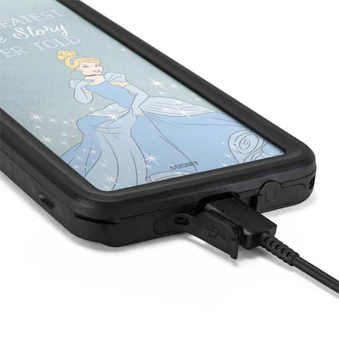 Disney Cinderella Greatest Love Story Ever Told Galaxy S20 Waterproof Case