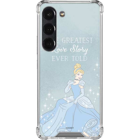 Disney Cinderella Greatest Love Story Ever Told Galaxy S23 Clear Case