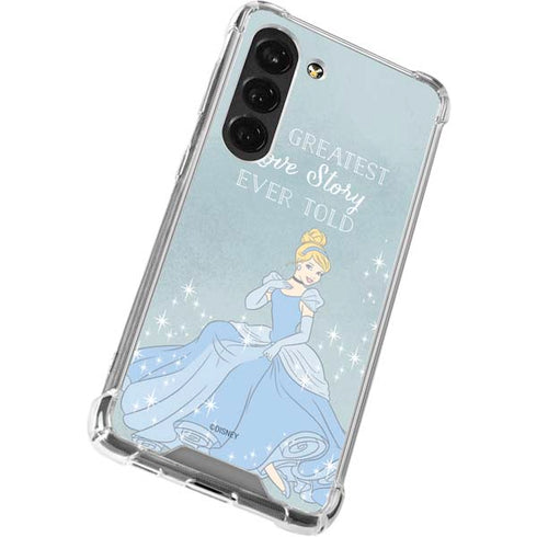Disney Cinderella Greatest Love Story Ever Told Galaxy S23 Clear Case