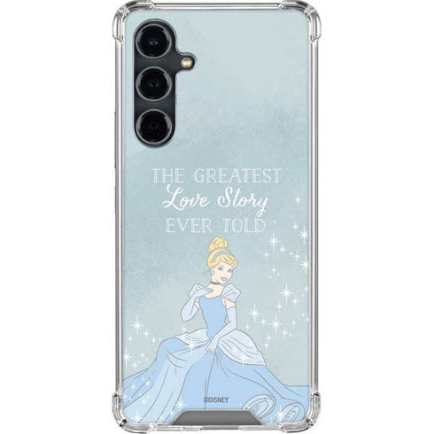 Disney Cinderella Greatest Love Story Ever Told Galaxy S23 FE Clear Case