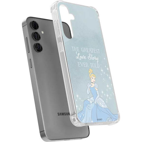 Disney Cinderella Greatest Love Story Ever Told Galaxy S24 Plus Clear Case