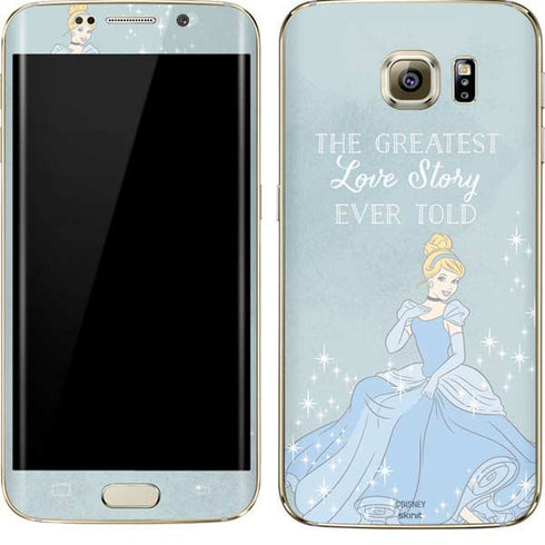 Disney Cinderella Greatest Love Story Ever Told Galaxy S7 Edge Skin