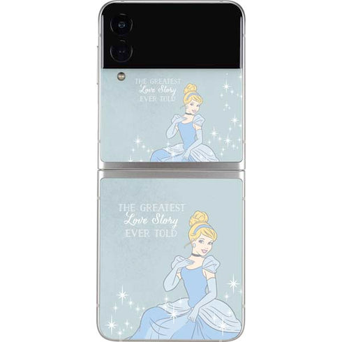 Disney Cinderella Greatest Love Story Ever Told Galaxy Z Flip3 5G Skin