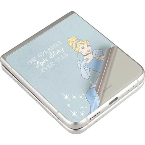 Disney Cinderella Greatest Love Story Ever Told Galaxy Z Flip3 5G Skin