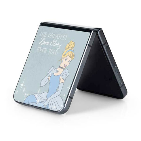 Disney Cinderella Greatest Love Story Ever Told Galaxy Z Flip5 5G Skin