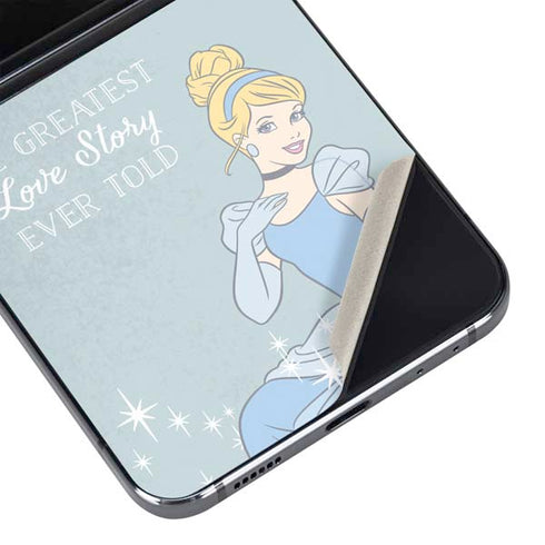 Disney Cinderella Greatest Love Story Ever Told Galaxy Z Flip5 5G Skin
