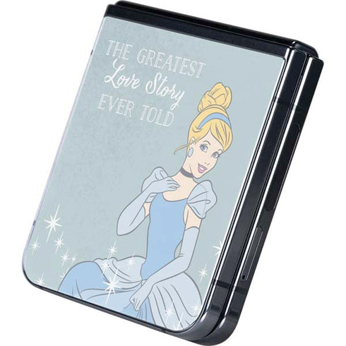 Disney Cinderella Greatest Love Story Ever Told Galaxy Z Flip5 5G Skin