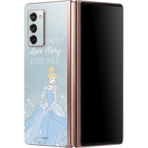 Disney Cinderella Greatest Love Story Ever Told Galaxy Z Fold2 5G Skin