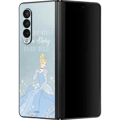 Disney Cinderella Greatest Love Story Ever Told Galaxy Z Fold3 5G Skin