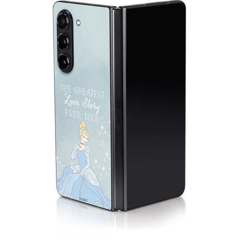 Disney Cinderella Greatest Love Story Ever Told Galaxy Z Fold5 5G Skin