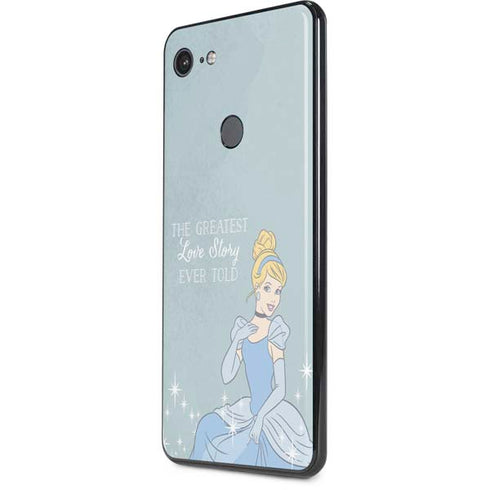 Disney Cinderella Greatest Love Story Ever Told Google Pixel 3 XL Skin