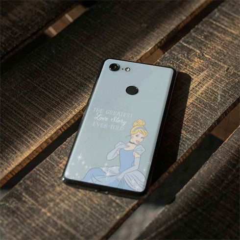 Disney Cinderella Greatest Love Story Ever Told Google Pixel 3 XL Skin