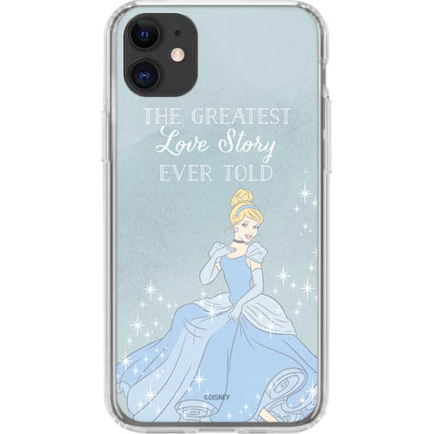 Disney Cinderella Greatest Love Story Ever Told iPhone 11 Clear Case