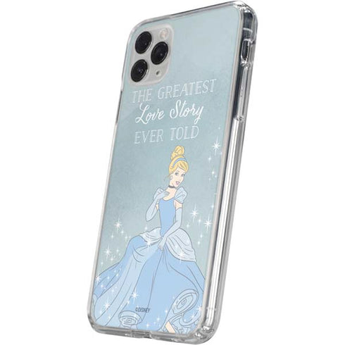 Disney Cinderella Greatest Love Story Ever Told iPhone 11 Pro Clear Case