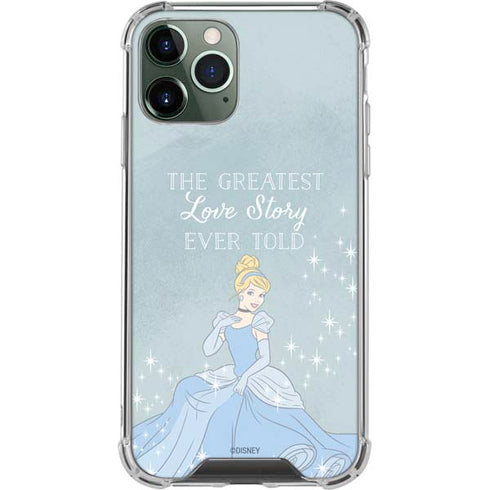 Disney Cinderella Greatest Love Story Ever Told iPhone 11 Pro Max Clear Case