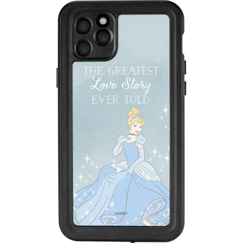 Disney Cinderella Greatest Love Story Ever Told iPhone 11 Pro Max Waterproof Case