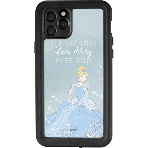 Disney Cinderella Greatest Love Story Ever Told iPhone 11 Pro Waterproof Case