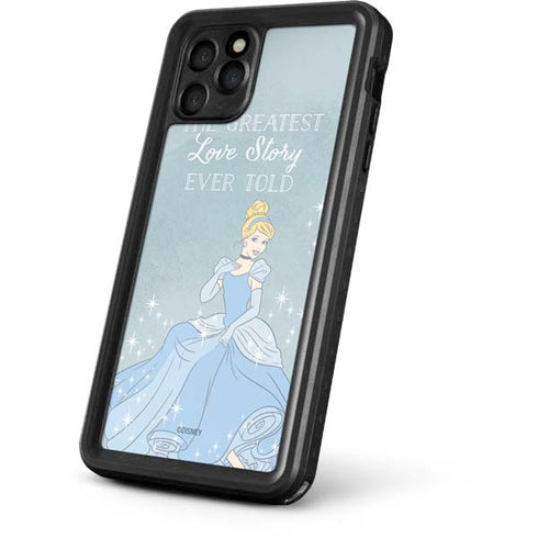 Disney Cinderella Greatest Love Story Ever Told iPhone 11 Pro Waterproof Case