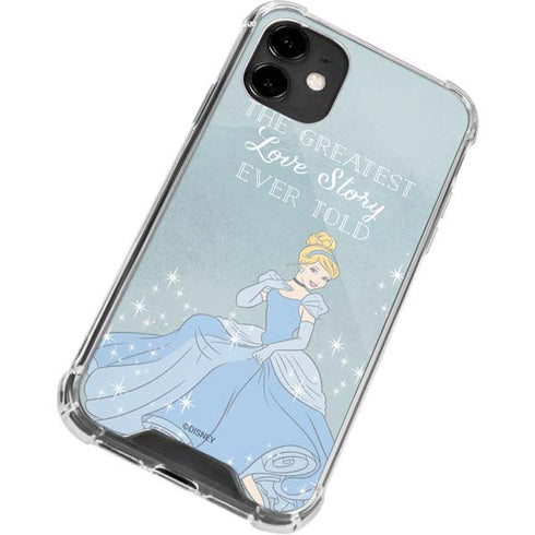 Disney Cinderella Greatest Love Story Ever Told iPhone 12 Clear Case