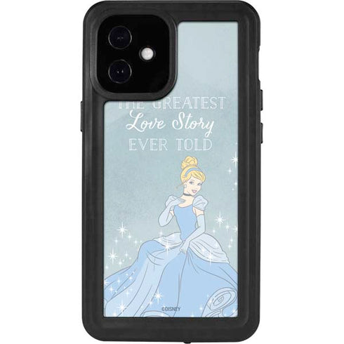 Disney Cinderella Greatest Love Story Ever Told iPhone 12 Mini Waterproof Case