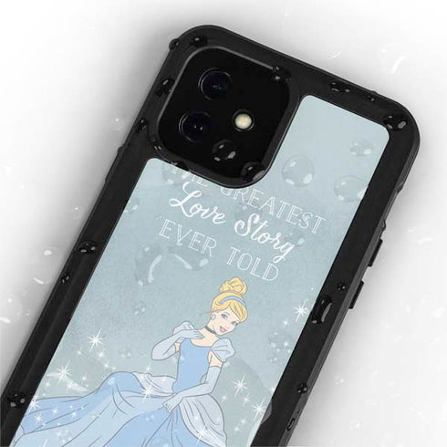 Disney Cinderella Greatest Love Story Ever Told iPhone 12 Mini Waterproof Case