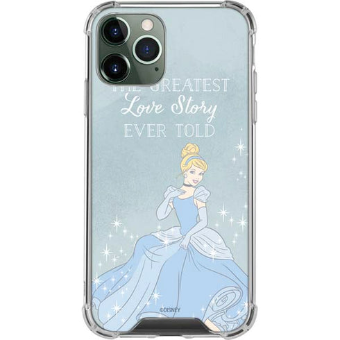 Disney Cinderella Greatest Love Story Ever Told iPhone 12 Pro Clear Case