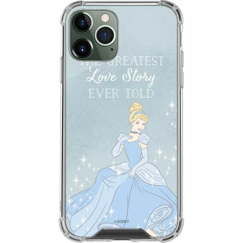 Disney Cinderella Greatest Love Story Ever Told iPhone 12 Pro Max Clear Case