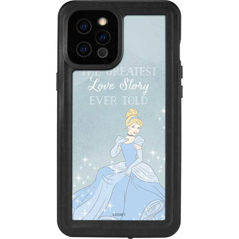 Disney Cinderella Greatest Love Story Ever Told iPhone 12 Pro Max Waterproof Case