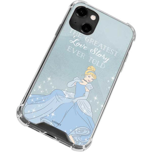 Disney Cinderella Greatest Love Story Ever Told iPhone 13 Clear Case