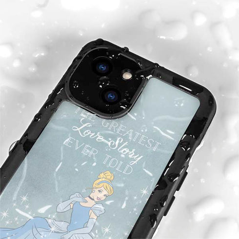 Disney Cinderella Greatest Love Story Ever Told iPhone 13 Mini Waterproof Case